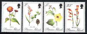 Pitcairn Islands - 1970 Flowers Set MNH** SG 107-110