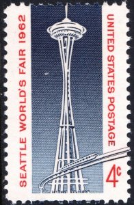 SC#1196 4¢ Seattle World's Fair Issue (1962) MNH