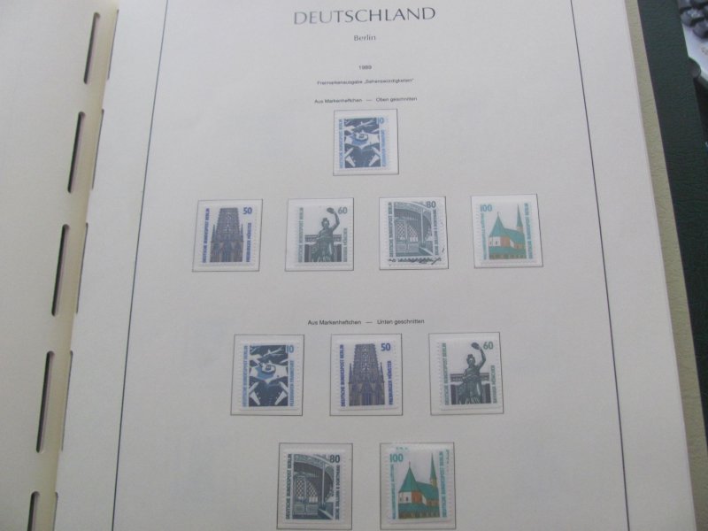 GERMANY BERLIN LIGHTHOUSE  ALBUM   1949-1990 MNH SOME BIG SETS SIGNED XF  (194)