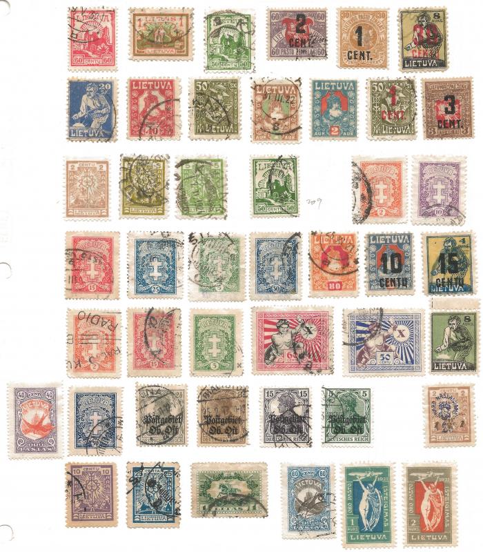 Lithuania, small collection