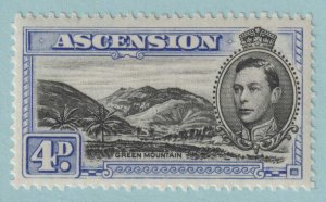 ASCENSION ISLAND SG40da  MINT HINGED OG * MOUNTAINEER FLAW - VERY FINE! - S283