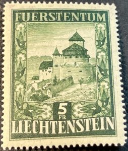 LIECHTENSTEIN # 264-MINT/HINGED-------SINGLE------1952