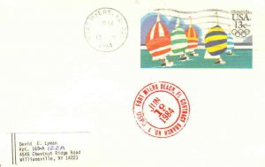 United States Florida Fort Myers Beach Contract Branch No. 1 1984 red double ...