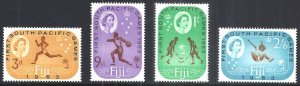 FIJI SC#199-202 1st SOUTH PACIFIC GAMES (1963 ) MNH