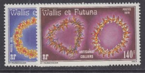 Wallis & Futuna Islands, Scott 240-241, MNH