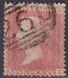 Great Britain #20   F-VF Used CV $11.50 (A19505)