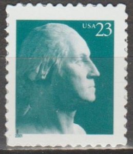 #3468a, Single. George Washington MNH, '.23 cent'