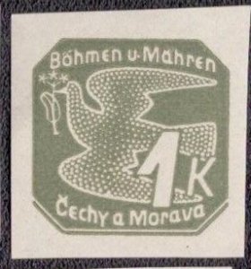 Bohemia and Moravia P9 1939 MH