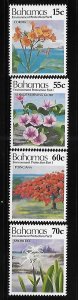 Bahamas 1993 Environment Protection Wild flowers Sc 784-787 MNH A1706