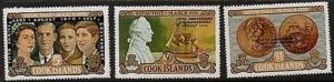 Cook Islands 1970 Scott 284-286 Royal Family Visit MNH