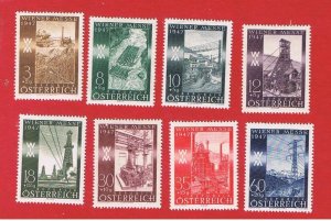 Austria #B199-B206   MVFLH OG   Semi-Postal    Free S/H