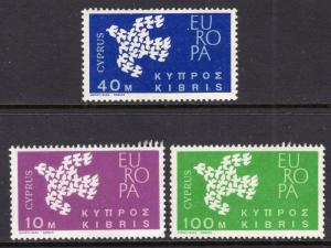 Cyprus 201-203 Europa MNH VF