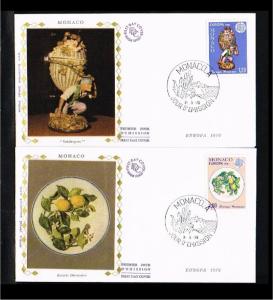 1976 - Europe CEPT FDC Monaco [P14_257]