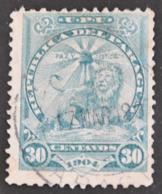 DYNAMITE Stamps: Paraguay Scott #106   USED