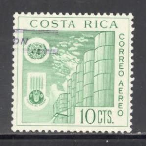 Costa Rica Sc # C321 used (DT)