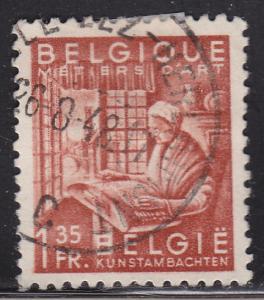 Belgium 376 Industrial Arts 1948