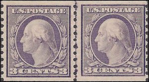 493 Mint,OG,NH... Line Pair... SCV $230.00