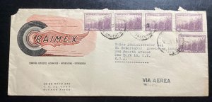 1959 Buenos Aires Argentina Advertising Airmail Cover To  New York USA CRAIMEX