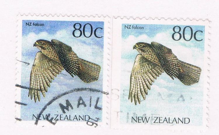 New Zealand 928;928c Used Birds (N0047)