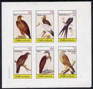 Staffa 1982 Birds of Prey #07 (Erne, Osprey, Kite etc) im...