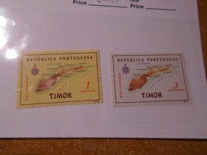 Timor  #  286-87   MNH