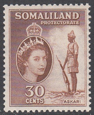 Somaliland Protectorate 132 MH CV $2.50