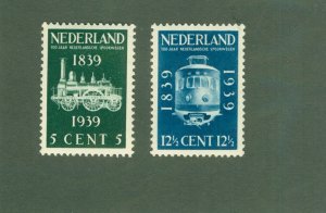 NETHERLAND 214-15 MH CV $8.80 BIN $4.25