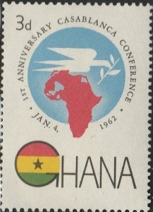 Ghana, #111 Unused  From 1962