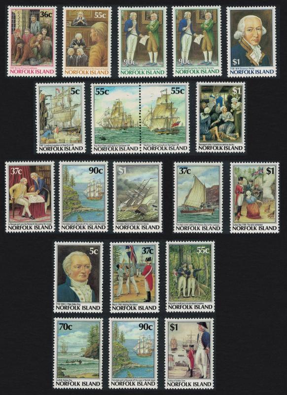 Norfolk Bicentenary Collection 20v SG#396=443