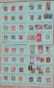 IRELAND Scott # 4-J5 M&U  Excellent Stamp Collection on APS Sale Pages CAV $800.