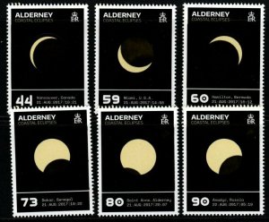 ALDERNEY 2017 COASTAL ECLIPSES MNH 