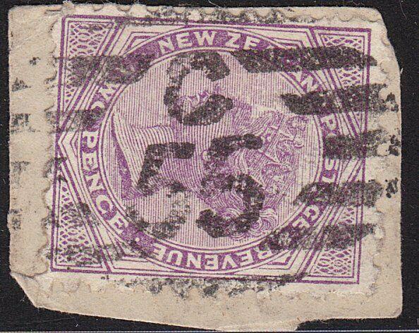 NEW ZEALAND QV SFS 2d C/55 cancel of Temuka................................68371