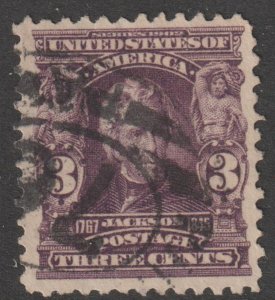 U.S.  Scott# 302 1902-3 Regular Issue VF Used