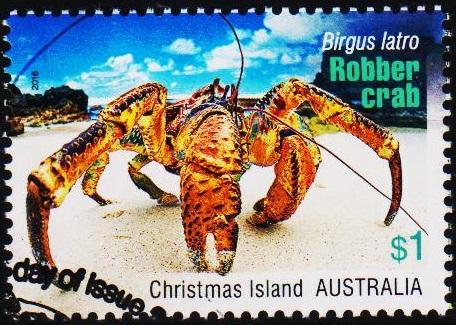 Christmas Island. 2016 $1 Fine Used