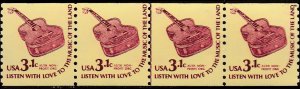 # 1613 MINT NEVER HINGED ( MNH ) LINE PAIR GUITAR