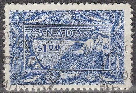 Canada #302   F-VF Used  CV $10.00  (A8308)