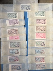 South Maluku MALUKU SELATAN 1955 Near Complete Set MNH/OG