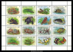 Christmas Island Scott 196-211 Mint never hinged.