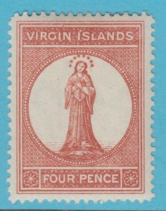 BRITISH VIRGIN ISLANDS 16a  MINT HINGED OG *  NO FAULTS EXTRA FINE! - CGZ