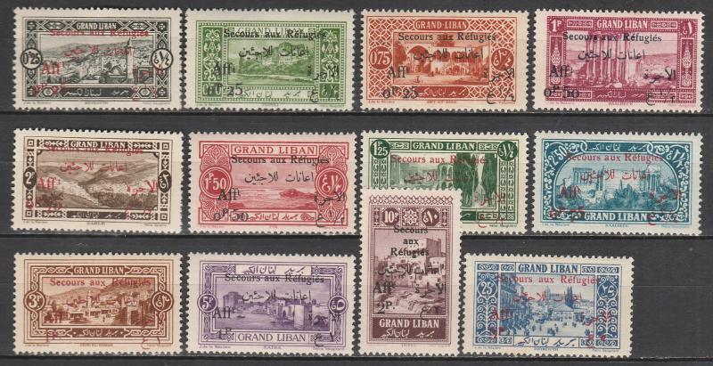 Lebanon #B1-12 F-VF Unused  CV $54.50   (A9412)