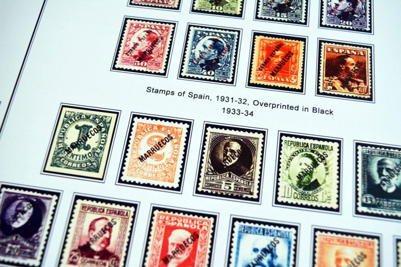 Spain postal stamp print by EL BUEN LIMÒN