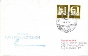 Germany 1966 - M/S Europa - Maiden Voyage - F67412