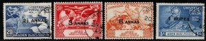 ADEN-HADHRAMAUT SG16/9 1949 UPU FINE USED