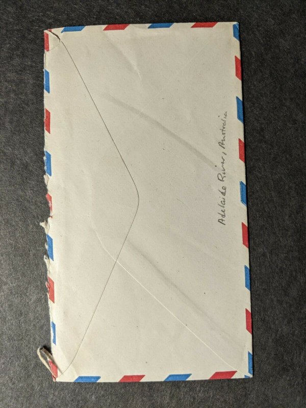 APO 921 ADELAIDE RIVER, AUSTRALIA Censored WWII Army Cover 531st BOMB Sq, 380 Gp