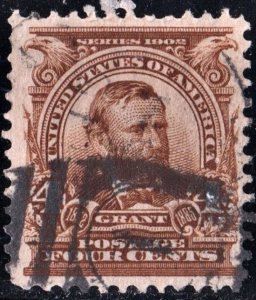 SC#303 4¢ Grant (1903) Used