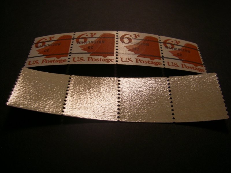 Precancel - Scott 1518a - strip of 4 - DC - Washington - MNH Coil Beauty