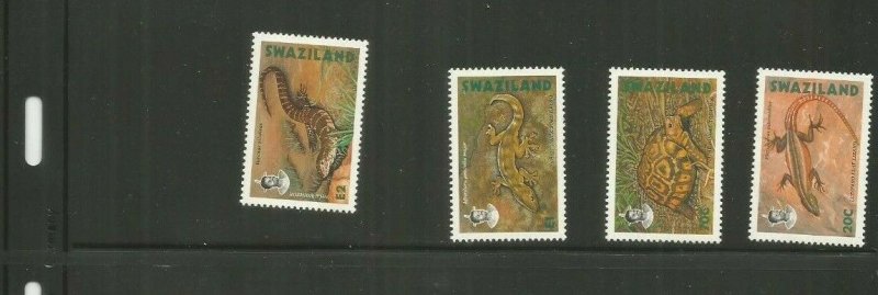  SWAZILAND REPTILES SCOTT 596-9 MNH 