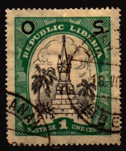 Liberia used Scott O141