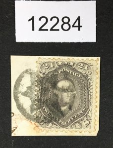 MOMEN: US STAMPS # 78b FANCY STAR CANCEL USED LOT #12284