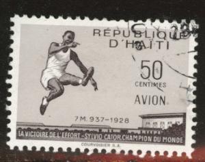 Haiti  Scott C116 Used CTO airmail stamp